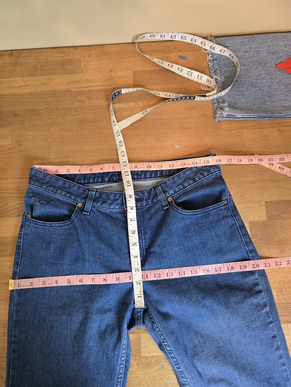 Kimes Ranch Lola Jeans Women's 10/34 Dark Wash Bootcut Flare Made in USA - Picture 10 of 12